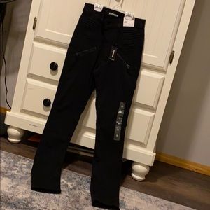 Express black jeans never worn